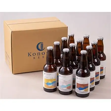 Konono BEER 3種×4本セット_酒・アルコール 地ビール ビール _【配送不可地域：離島】【1589086】