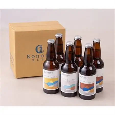 Konono BEER3種×2本セット_酒・アルコール 地ビール ビール _【配送不可地域：離島】【1589087】