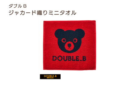 （今治タオルブランド認定）ミキハウス ミニタオル 1枚 （赤） [I002560HT1R]
