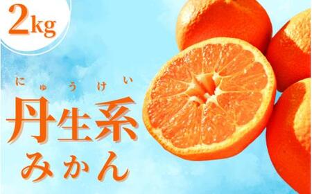 【L～3Lサイズおまかせ】※秀優混合 丹生系みかん 2kg【2027年2月初旬から2月下旬頃までに順次出荷】＜味好農園＞/ 丹生系 にゅうけい みかん 柑橘 果物 フルーツ ミカン 訳あり 秀品 優品【agy004-nyu-2】