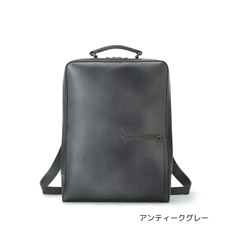 アンティーク スクエア バックパック (カラー：アンティークグレー)_0211-004-T06-4