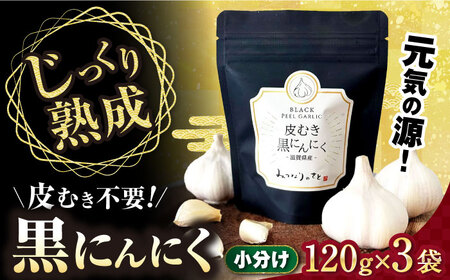 剥き黒にんにく(120g×3袋)セット[AQBT001] 黒ニンニク