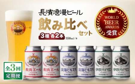 【全3回 定期便】クラフトビール 6本セット[AQBX069]クラフトビール