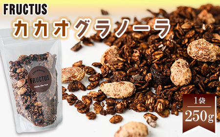 グラノーラ カカオ FRUCTUS 250g | グラノーラ 朝ごはん