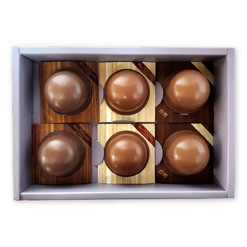 ＜マジ ドゥ ショコラ＞　クレームショコラ 6個入【高島屋選定品】スイーツ 洋菓子 チョコレート菓子 プリン チョコレート 人気 ギフト プレゼント 贈り物 贅沢 ご褒美 東京 二子玉川 デパート_0012-3-002-se4