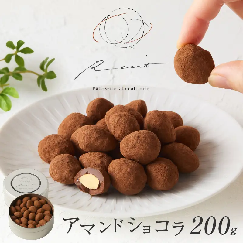 【パティスリーショコラトリーレシィ】アマンドショコラ / チョコレート スイーツ 洋菓子 焼き菓子 詰め合わせ クッキー ギフト プレゼント 贈り物 _0021-003-se5