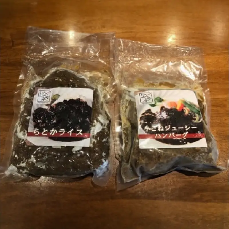 ≪４食まとめて≫はしぐち亭人気メニューセット（ちとかライス＆ハンバーグ）【世田谷みやげ】ハンバーグ ライス パック 個包装 人気 セット デミグラス 冷凍 レトルト ギフト ご自宅用_0047-001-se5