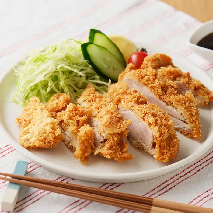 朝引き鶏のチキンカツ/衣付100g×5枚（合計500g）/鶏肉 モモ肉 No.1059