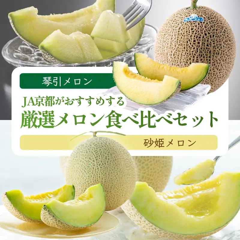 厳選メロン食べ比べセット（2026年6月下旬～） メロン