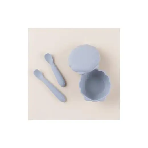 ケラッタ ベビー食器 3点セット（シーグラスブルー）