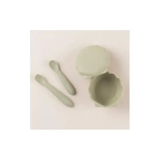 ケラッタ ベビー食器 3点セット（シーウィードグリーン）