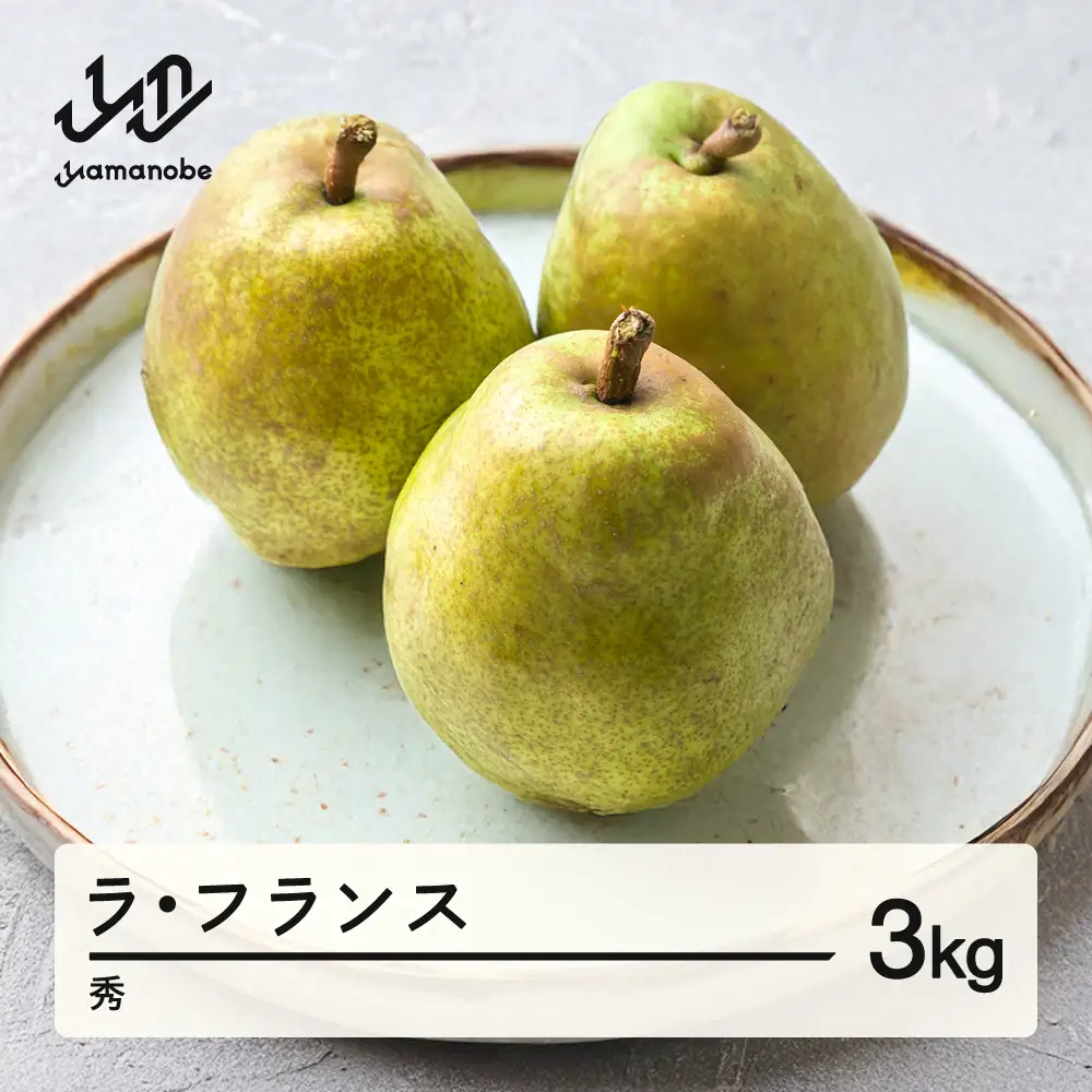 【先行予約】 ラ・フランス 秀品 約3kg 洋梨 ラフランス 令和8年産 2026年産 果物 mm-lasxx3