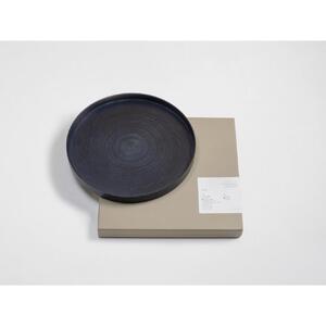 Round RaysTray S 藍漆 〜INDIGO URUSHI 〜 ｜トレー プレート お皿 皿 食器 インテリア