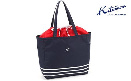 横浜市資源循環局×キタムラ オリジナルマイバッグ(BN0011)ダークブルー 〈キタムラ〉 | エコバック 元町  AGG0024