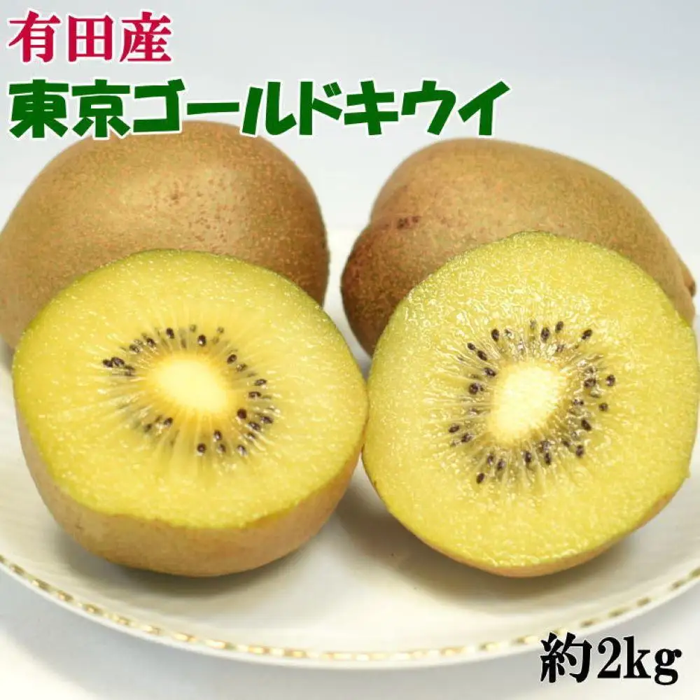 ［数量限定］東京ゴールドキウイ 約2kg サイズ混合★2026年11月中旬から下旬頃発送