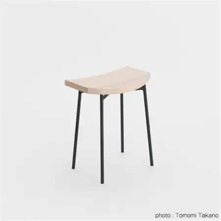 横につながるスツール(ウレタン塗装)　TSUYAMA FURNITURE【1403758】