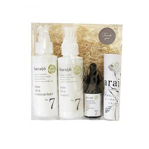 【baraio】バライオ ローズスキンケア化粧品セット No.7（化粧水　美容液　乳液）□