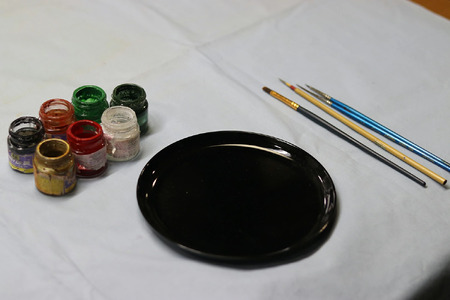 【工芸品】大和漆工芸 絵付け体験 1名分 12-064 伝統工芸品