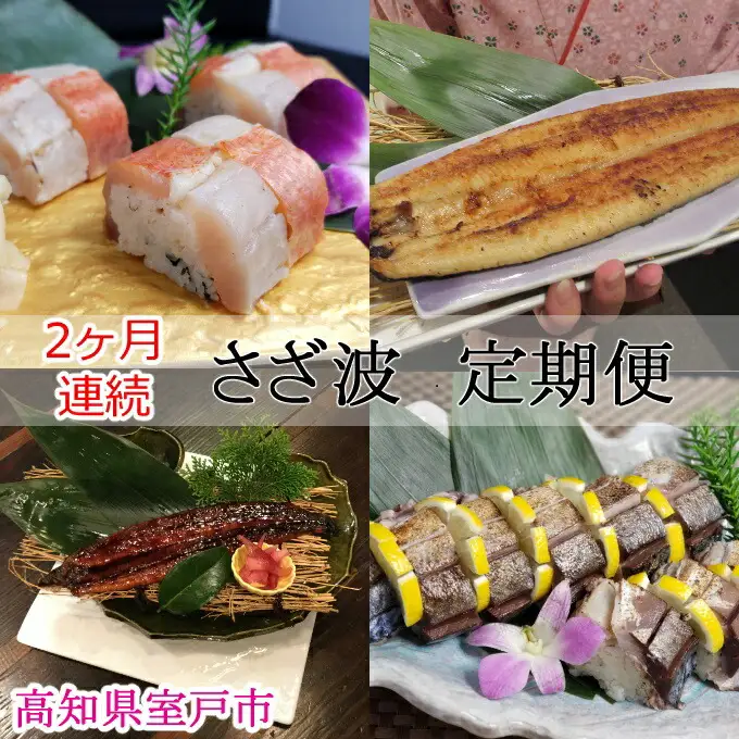 室戸の定期便【２回連続お届け】 頒布会