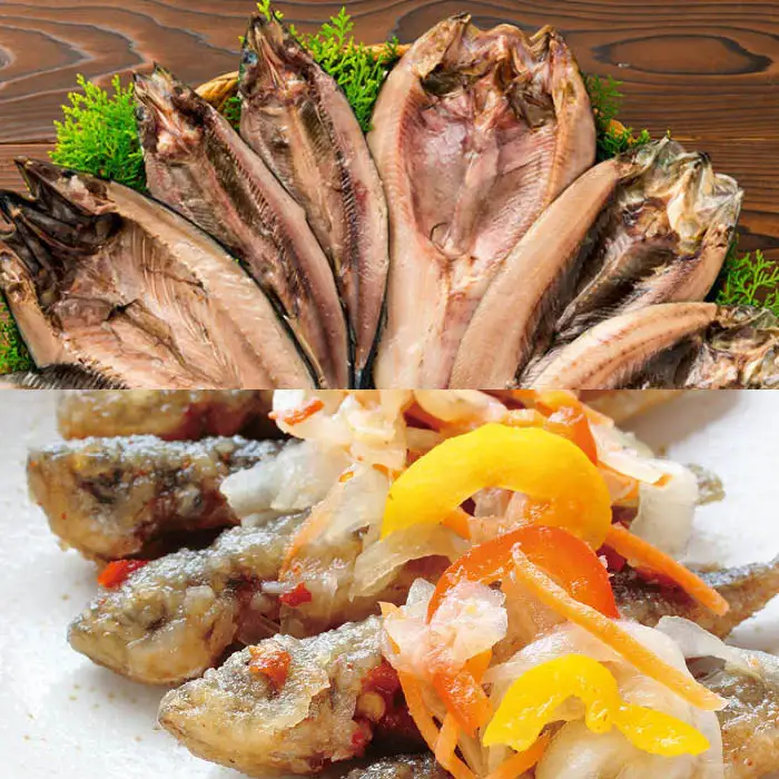 極上干物（塩つけ）と極旨南蛮漬けセット【月間数量限定！】