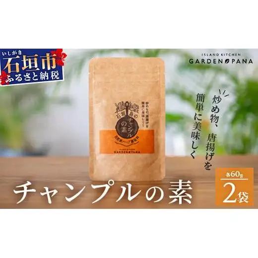 チャンプルの素　60g　袋入×2袋　PN-5