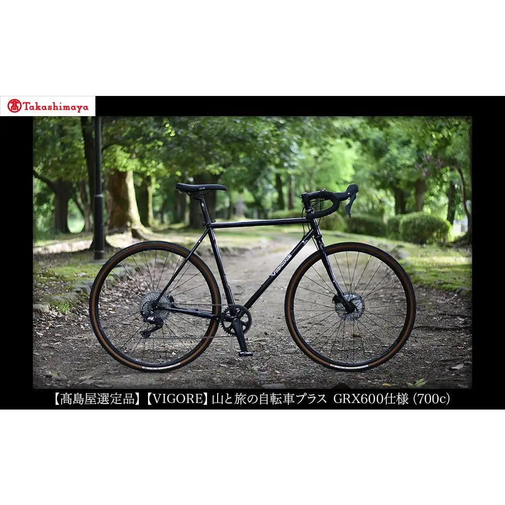 【高島屋選定品】【VIGORE】山と旅の自転車プラス GRX600（1×11速）