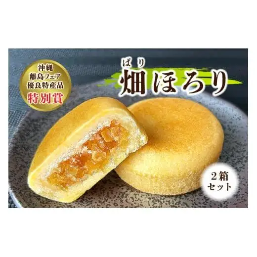 AB108【沖縄離島フェア優良特産品特別賞】 畑(ぱり)ほろり×2箱セット