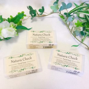 洗顔せっけん（Natura Check）3個セット