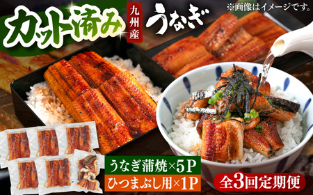 【全3回定期便】 うなぎの蒲焼 約80g×5Pとひつまぶしの贅沢セット 桂川町/山水商事 [ADAH026] うなぎ うなぎ蒲焼 ひつまぶし 