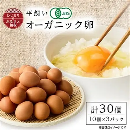 日出町産 平飼い卵30ヶ入り_卵 たまご 玉子 タマゴ 鶏卵 まとめ買い  こだわり卵  オーガニック卵 人気 美味しい_【配送不可地域：離島】【1596047】