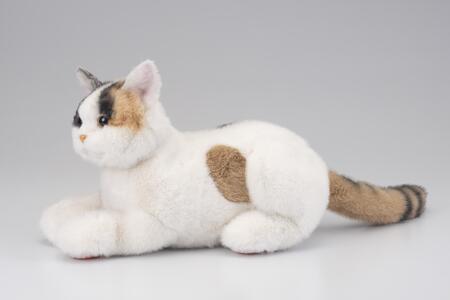 川崎市のロボットメーカーが作る、シニア向けペットの代理ロボット！なでなでねこちゃんEXシリーズ　（みけ）