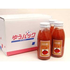 「ばいはるちゃに農園」産 絞りたて100％トマトジュース 10本セット | 手作り 長野 信州