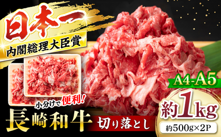 長崎和牛 牛肉切り落とし 1kg 牛肉切り落とし CFT025