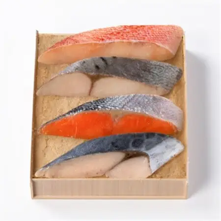 鈴波の魚介みりん粕漬詰合せ【フルコナ3A】【配送不可地域：離島】【1598999】