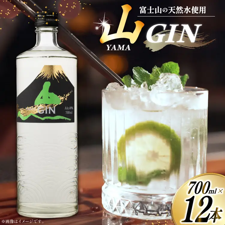 ジン 700ml×12本 1箱｜スピリッツ JIN ソーダ割り GIN [サン.フーズ 山梨県 韮崎市 20743032]
