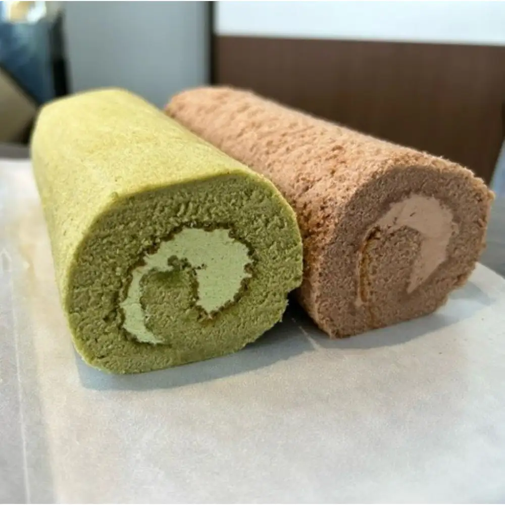 ロールケーキ(2種/抹茶・ココア)