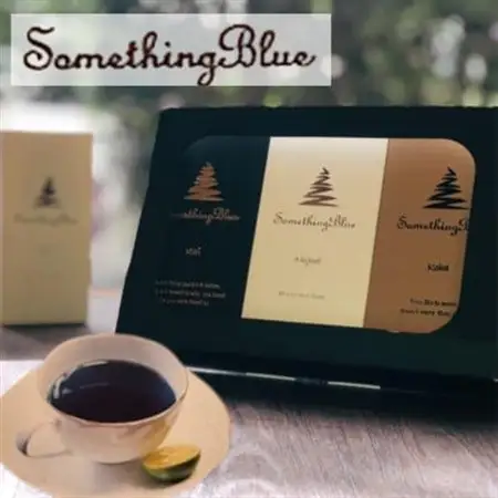 〈3種類〉藍茶専門店「こはる日和」Something Blue　ギフトセット_飲料・ドリンク 茶葉・ティーバッグ 茶 _【1575111】