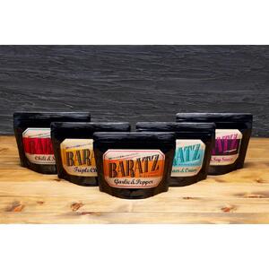 海苔とナッツの濃厚おつまみBARATZ（バラッツ） ガーリックペッパー・旨辛ごま油・3種のチーズ・バターしょうゆ・サワークリーム&オニオン 各8個セット  【お菓子 スナック 菓子 おかし 食品 人気 おすすめ 】