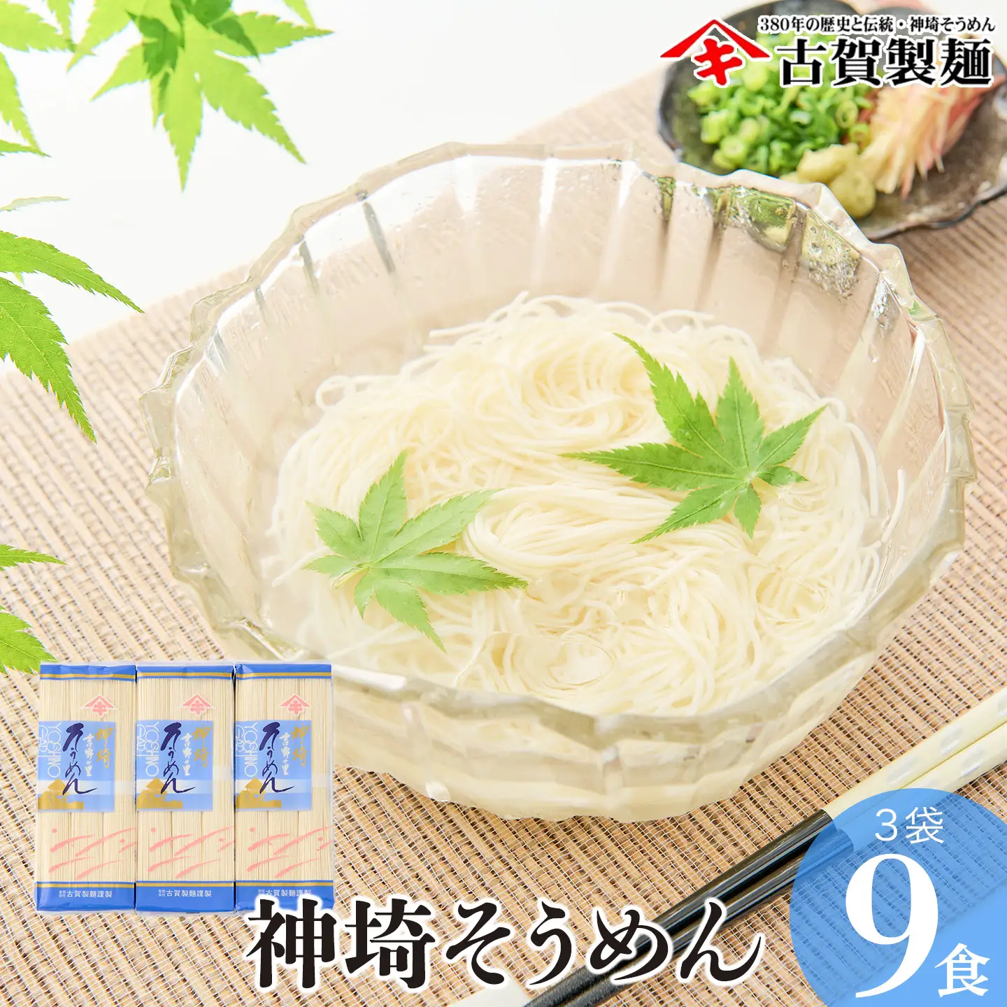 佐賀県特産品 神埼そうめん 3入(H014142)