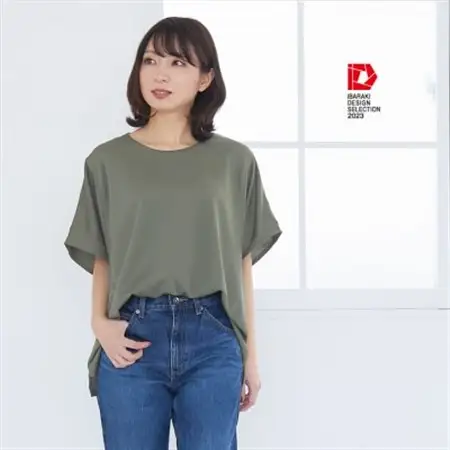 モーハウスの防災授乳服(吸水速乾Tシャツ)(カーキ)_装飾品・工芸品 女性・レディース 洋服 _【配送不可地域：離島・沖縄県】【1590254】