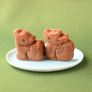 かのこ リボン箱 【6個入り】 饅頭 まんじゅう 白あん カスタード 瀬戸内レモン 期間限定 鹿 しか ご褒美 スイーツ ギフトボックス 菊一文珠四郎包永 4-007