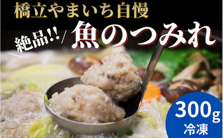 橋立やまいち自慢の魚のつみれ 1パックセット（冷凍）300g つみれ 魚 鍋 京都府 宮津市