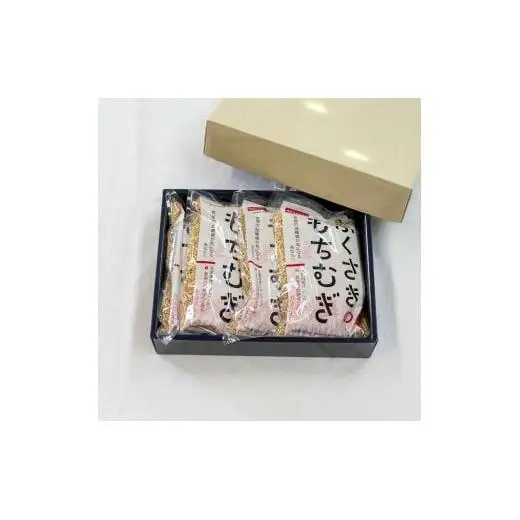 もちむぎ精麦2.4kg（600g×4袋）小分け もちむぎ 雑穀 五つ星ひょうご選定商品