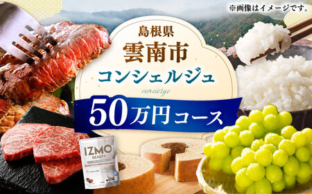 コンシェルジュ 【雲南市コンシェルジュ】返礼品おまかせ！寄附額50万円コース 500000円 [AIDM005]