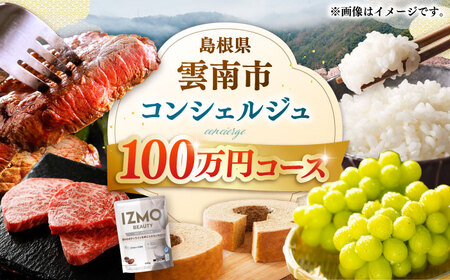 コンシェルジュ 【雲南市コンシェルジュ】返礼品おまかせ！寄附額100万円コース 1000000円 [AIDM006]