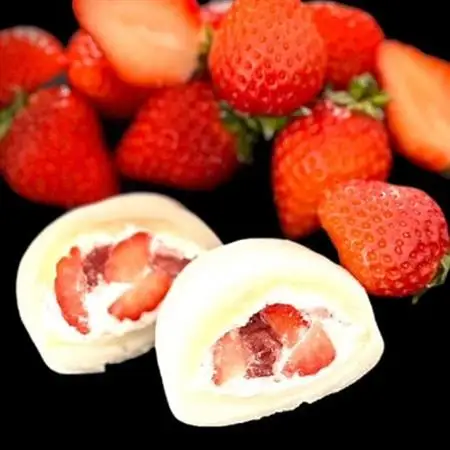 【冷凍4個入り】フルーツ専門店が作るいちごクリーム大福_菓子・スイーツ 大福  だいふく ダイフク_【配送不可地域：離島】【1597940】