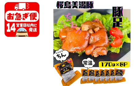 B2-0406／鹿児島県産 桜島美湯豚 4種セット 計2.1kg