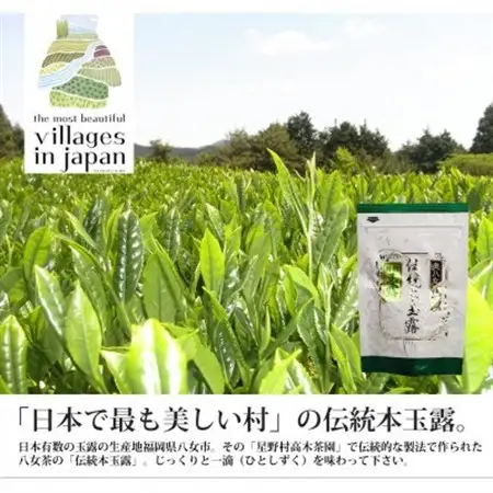 奥八女星野村　伝統本玉露[50g]×1袋(水巻町)【1445313】