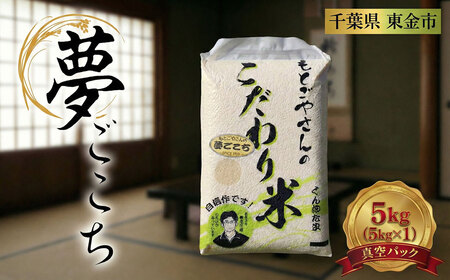 精白米　夢ごこち 5kg 米 米