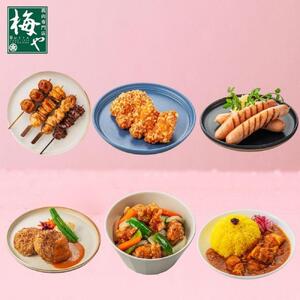 鶏肉専門店梅やのTORIFRO港町横浜和洋中華鶏総菜6種セット AGQ0009